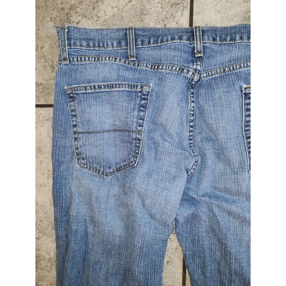 Mens Levi Strauss SIGNATURE Regular Fit Jeans Size 40 X 32 Relaxed Blue Denim - Picture 12 of 12